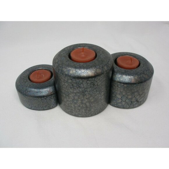 PartyLite Stepping Stones P7168 (set of 3) * Tealights included* - Picture 2 of 10